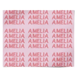 Custom Trippy Name Wrapping Paper -CaseCraze Store Custom Trippy Name Personalised Wrapping Paper Alternative