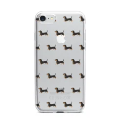 Dachshund IPhone Case 31 Dachshund IPhone Case -CaseCraze Store Dachshund iPhone 7 Bumper Case on Silver iPhone