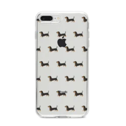 Dachshund IPhone Case 29 Dachshund IPhone Case -CaseCraze Store Dachshund iPhone 8 Plus Bumper Case on Silver iPhone