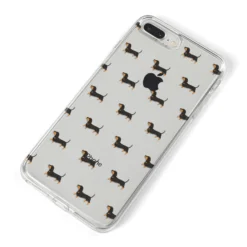 Dachshund IPhone Case 30 Dachshund IPhone Case -CaseCraze Store Dachshund iPhone 8 Plus Bumper Case on Silver iPhone Alternative Image
