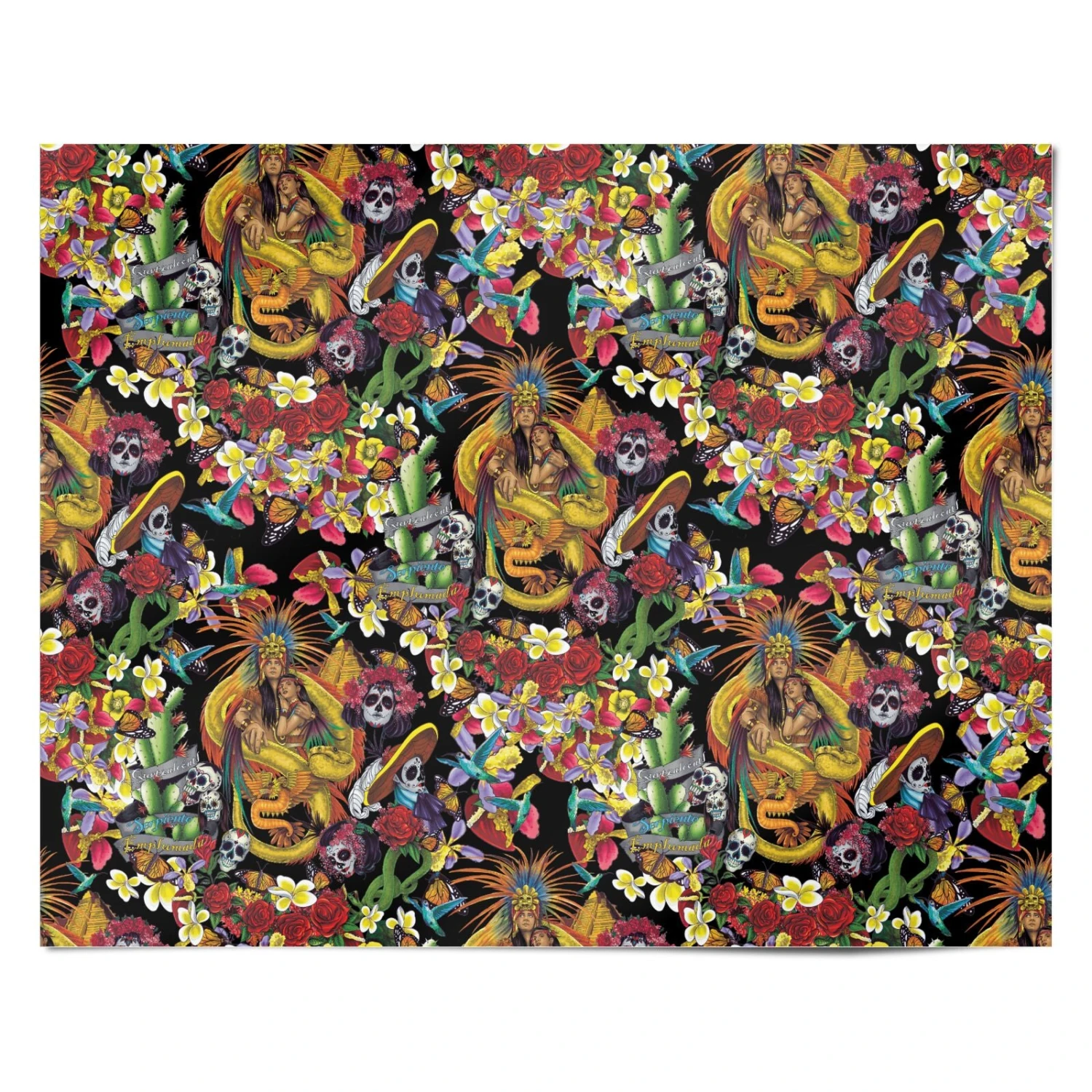 Day Of The Dead Wrapping Paper 4 Day Of The Dead Wrapping Paper - Image 4