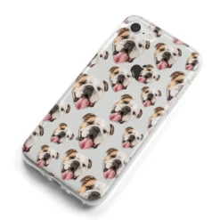 Dog Photo Face IPhone Case -CaseCraze Store Dog Photo Face iPhone 8 Bumper Case on Silver iPhone Alternative Image