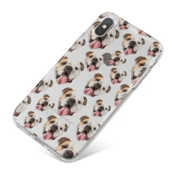 Dog Photo Face IPhone Case -CaseCraze Store Dog Photo Face iPhone X Bumper Case on Silver iPhone