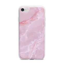 Dreamy Pink Marble IPhone Case 31 Dreamy Pink Marble IPhone Case -CaseCraze Store Dreamy Pink Marble iPhone 7 Bumper Case on Silver iPhone