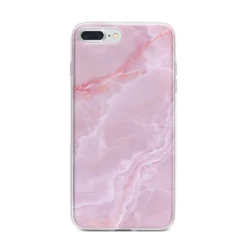 Dreamy Pink Marble IPhone Case 33 Dreamy Pink Marble IPhone Case -CaseCraze Store Dreamy Pink Marble iPhone 7 Plus Bumper Case on Silver iPhone