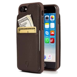 Eton Armour Wallet Case For Iphone 7 Plus 8 Plus 24 Eton Armour Wallet Case For Iphone 7 Plus 8 Plus -CaseCraze Store ETON ARMOUR invisible wallet card case iPhone 7 Plus 8 Plus brown Vaultskin