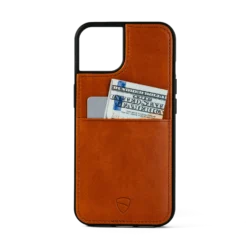 Eton Wallet Case Iphone 14 -CaseCraze Store ETON iPhone14cognacfront