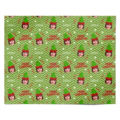Elf Photo Face Wrapping Paper -CaseCraze Store Elf Photo Face Personalised Wrapping Paper Alternative