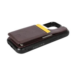 Eton Wallet Case Iphone 15 Pro -CaseCraze Store Eton15ProBrownSide 814caf9a e487 4309 94f0 e28bb260f024