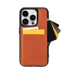 Eton Wallet Case Iphone 16 Pro Max -CaseCraze Store Eton15ProCognacFront 3f0e5caa bd84 4cde a12e 62cf4dbde0fb