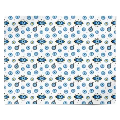Evil Eye Protection Pattern Wrapping Paper -CaseCraze Store Evil Eye Protection Pattern Personalised Wrapping Paper Alternative