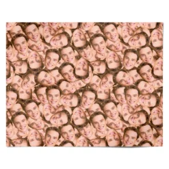 Face Wrapping Paper -CaseCraze Store Face Personalised Wrapping Paper Alternative c0b8f7b9 4964 44d0 b008 87323b934b9d