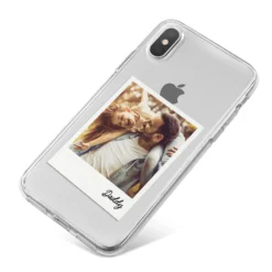 Fathers Day Photo IPhone Case 26 Fathers Day Photo IPhone Case -CaseCraze Store Fathers Day Photo iPhone X Bumper Case on Silver iPhone