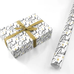Good Luck Wrapping Paper -CaseCraze Store Good Luck Personalised Wrapping Paper