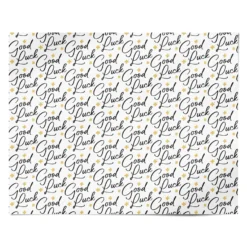 Good Luck Wrapping Paper -CaseCraze Store Good Luck Personalised Wrapping Paper Alternative