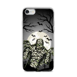 Halloween Mummy IPhone Case 31 Halloween Mummy IPhone Case -CaseCraze Store Halloween Mummy iPhone 7 Bumper Case on Silver iPhone