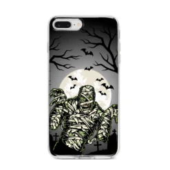 Halloween Mummy IPhone Case 29 Halloween Mummy IPhone Case -CaseCraze Store Halloween Mummy iPhone 8 Plus Bumper Case on Silver iPhone