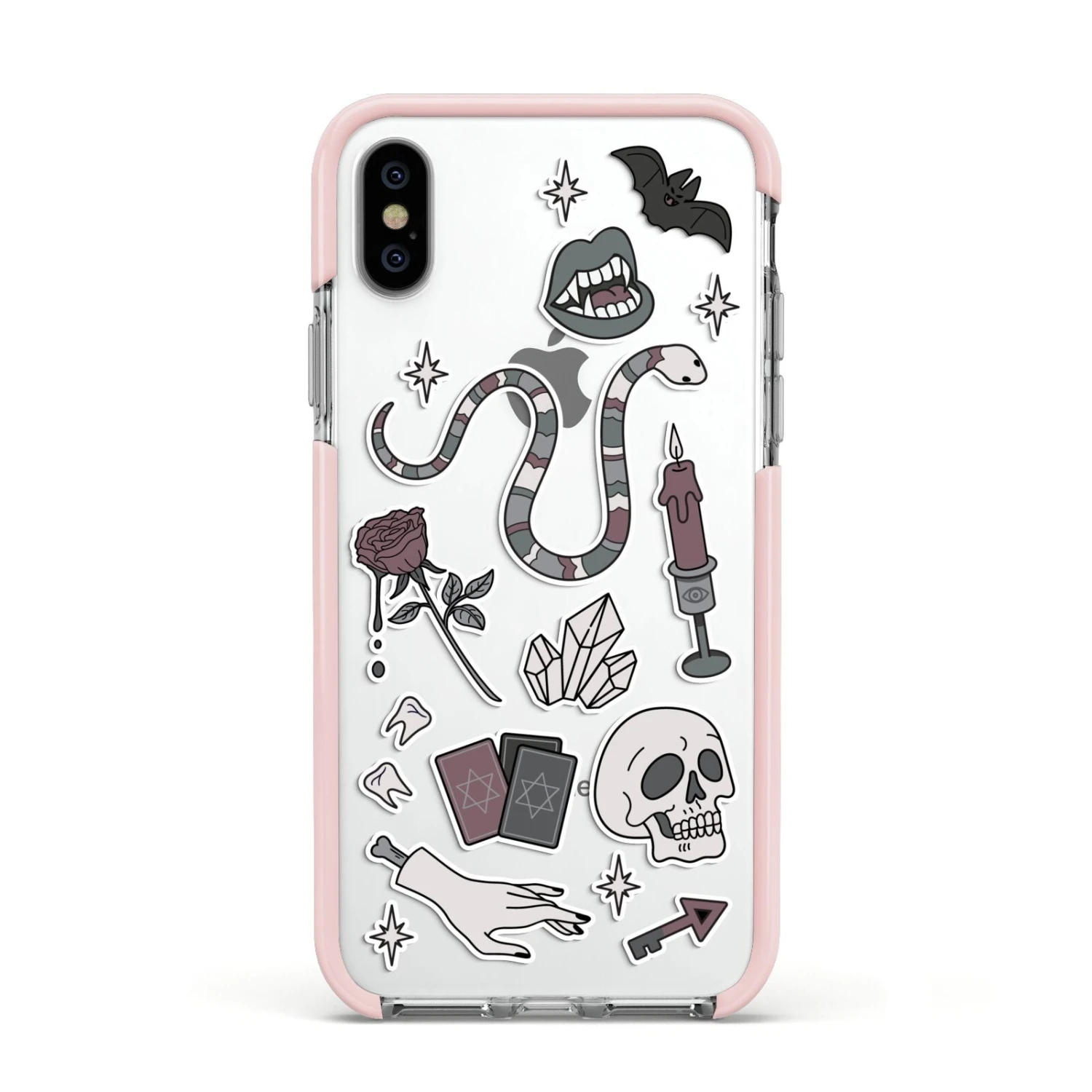 Halloween Spooky Stickers IPhone Case 19 Halloween Spooky Stickers IPhone Case - Image 19