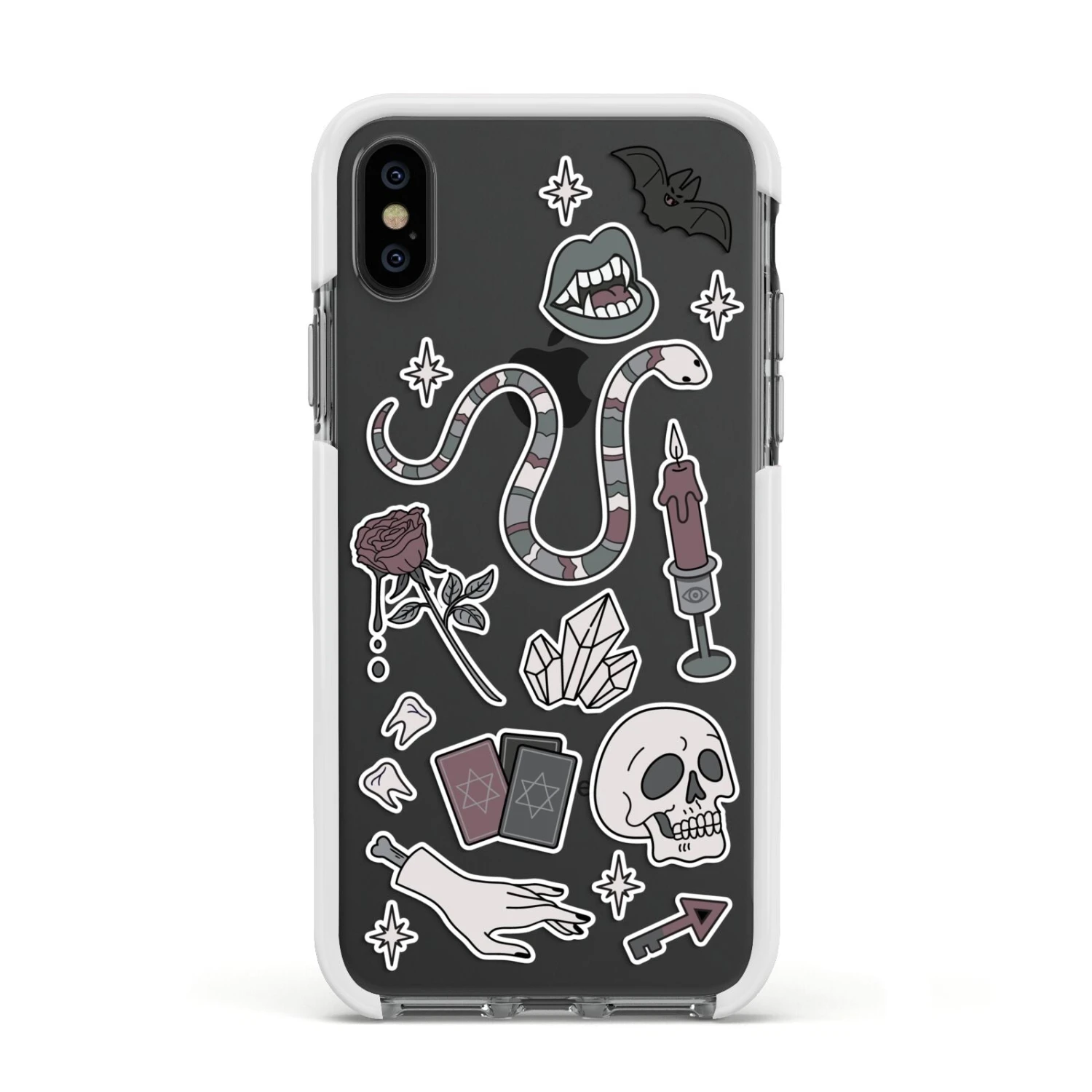 Halloween Spooky Stickers IPhone Case 18 Halloween Spooky Stickers IPhone Case - Image 18
