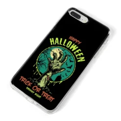 Halloween Zombie Hand IPhone Case -CaseCraze Store Halloween Zombie Hand iPhone 8 Plus Bumper Case on Silver iPhone Alternative Image