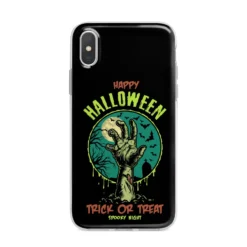 Halloween Zombie Hand IPhone Case -CaseCraze Store Halloween Zombie Hand iPhone X Bumper Case on Silver iPhone Alternative Image 1