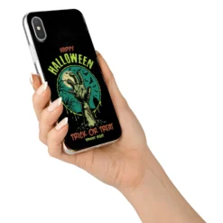 Halloween Zombie Hand IPhone Case -CaseCraze Store Halloween Zombie Hand iPhone X Bumper Case on Silver iPhone Alternative Image 2
