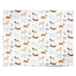 Happy Birthday Personalised Dogs Wrapping Paper -CaseCraze Store Happy Birthday Personalised Dogs Personalised Wrapping Paper Alternative