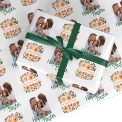 Happy Easter Photo Wrapping Paper