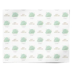 Happy Fathers Day Custom Triceratops Wrapping Paper -CaseCraze Store Happy Fathers Day Custom Triceratops Personalised Wrapping Paper Alternative c423f677 e096 4040 a68c 80509644b119