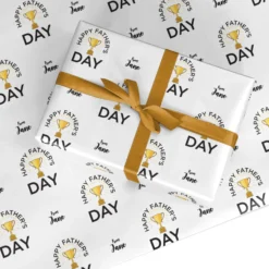 Happy Fathers Day Wrapping Paper
