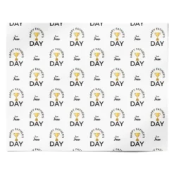 Happy Fathers Day Wrapping Paper -CaseCraze Store Happy Fathers Day Personalised Wrapping Paper Alternative