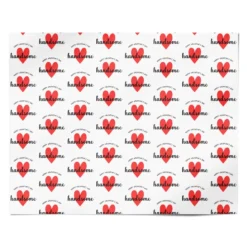 Happy Valentines Day Handsome Wrapping Paper -CaseCraze Store Happy Valentines Day Handsome Personalised Wrapping Paper Alternative