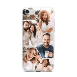 Honeycomb Photo IPhone Case -CaseCraze Store Honeycomb Photo iPhone 7 Bumper Case on Silver iPhone