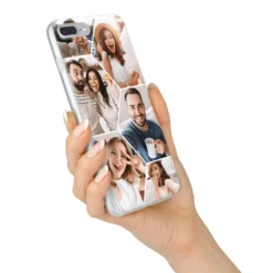 Honeycomb Photo IPhone Case -CaseCraze Store Honeycomb Photo iPhone 7 Plus Bumper Case on Silver iPhone Alternative Image