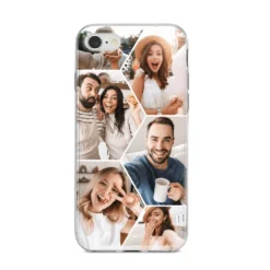Honeycomb Photo IPhone Case -CaseCraze Store Honeycomb Photo iPhone 8 Bumper Case on Silver iPhone