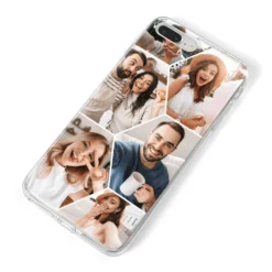 Honeycomb Photo IPhone Case -CaseCraze Store Honeycomb Photo iPhone 8 Plus Bumper Case on Silver iPhone Alternative Image