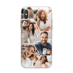 Honeycomb Photo IPhone Case -CaseCraze Store Honeycomb Photo iPhone X Bumper Case on Silver iPhone Alternative Image 1