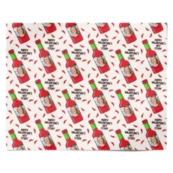 Hot Stuff Personalised Valentines Wrapping Paper -CaseCraze Store Hot Stuff Personalised Valentines Personalised Wrapping Paper Alternative
