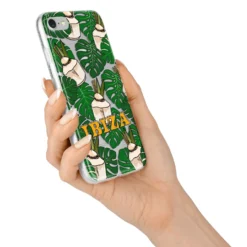 Ibiza IPhone Case -CaseCraze Store Ibiza iPhone 7 Bumper Case on Silver iPhone Alternative Image