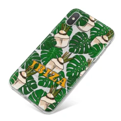 Ibiza IPhone Case -CaseCraze Store Ibiza iPhone X Bumper Case on Silver iPhone