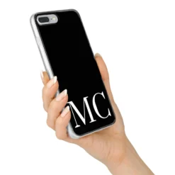 Initials Personalised 1 Apple IPhone Case -CaseCraze Store Initials Personalised 1 iPhone 7 Plus Bumper Case on Silver iPhone Alternative Image