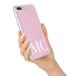 Initials Personalised 2 Apple IPhone Case -CaseCraze Store Initials Personalised 2 iPhone 7 Plus Bumper Case on Silver iPhone Alternative Image