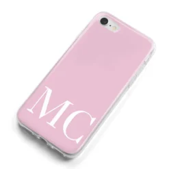 Initials Personalised 2 Apple IPhone Case -CaseCraze Store Initials Personalised 2 iPhone 8 Bumper Case on Silver iPhone Alternative Image