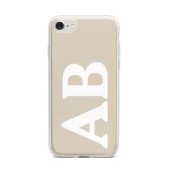 Initials IPhone Case 31 Initials IPhone Case -CaseCraze Store Initials iPhone 7 Bumper Case on Silver iPhone