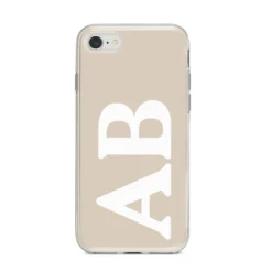 Initials IPhone Case 27 Initials IPhone Case -CaseCraze Store Initials iPhone 8 Bumper Case on Silver iPhone