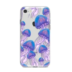 Jellyfish IPhone Case -CaseCraze Store Jellyfish iPhone 8 Bumper Case on Silver iPhone