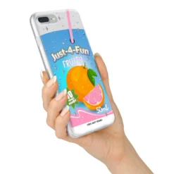 Just 4 Fun IPhone Case -CaseCraze Store Just 4 Fun iPhone 7 Plus Bumper Case on Silver iPhone Alternative Image