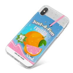 Just 4 Fun IPhone Case -CaseCraze Store Just 4 Fun iPhone X Bumper Case on Silver iPhone