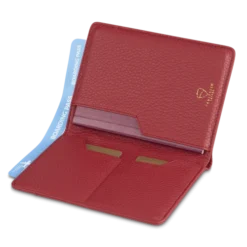 Kensington Passport Holder -CaseCraze Store KENSINGTON modern slim passport holder matt red Vaultskin