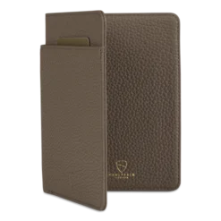 Kensington Passport Holder -CaseCraze Store KENSINGTON womens RFID blocking passport wallet matt brown Vaultskin